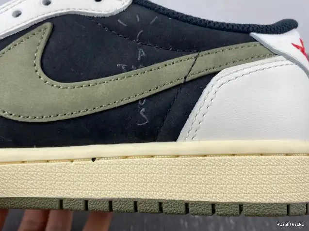 Air Low x DZ4137-106 WMNS Jordan 1 Scott Olive Travis OG 0705